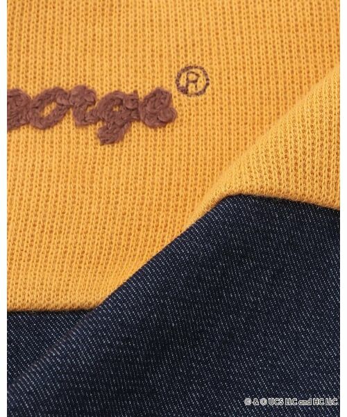 petit main / プティマイン Tシャツ | 【おさるのジョージ】接結アップリケ長袖Tシャツ | 詳細24