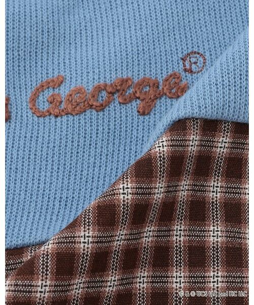 petit main / プティマイン Tシャツ | 【おさるのジョージ】接結アップリケ長袖Tシャツ | 詳細25