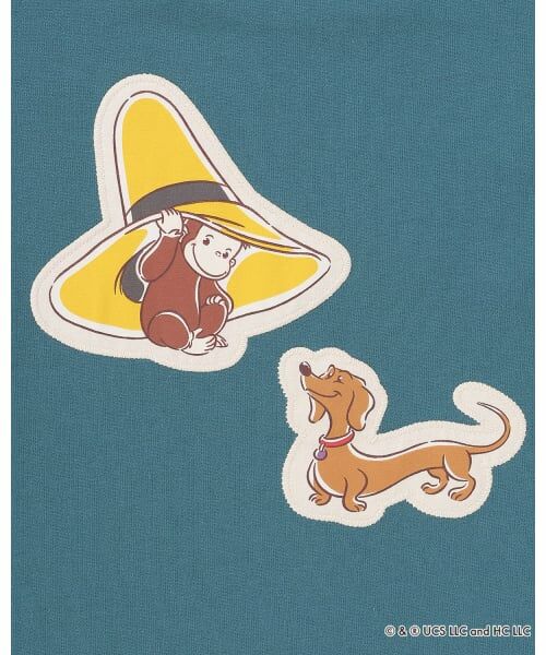 petit main / プティマイン スウェット | 【おさるのジョージ】重ね着長袖トレーナー | 詳細12