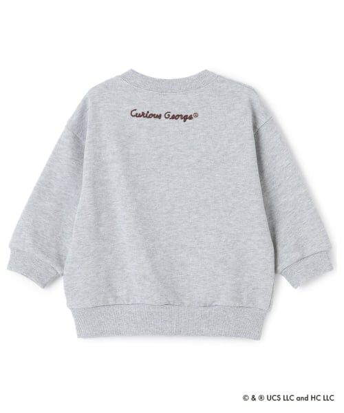 petit main / プティマイン スウェット | 【おさるのジョージ】フェイスワッペントレーナー | 詳細9