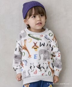 petit main / プティマイン スウェット | 【おさるのジョージ】総柄トレーナー