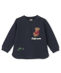 petit main / プティマイン Tシャツ | 接結くまさがら長袖Tシャツ