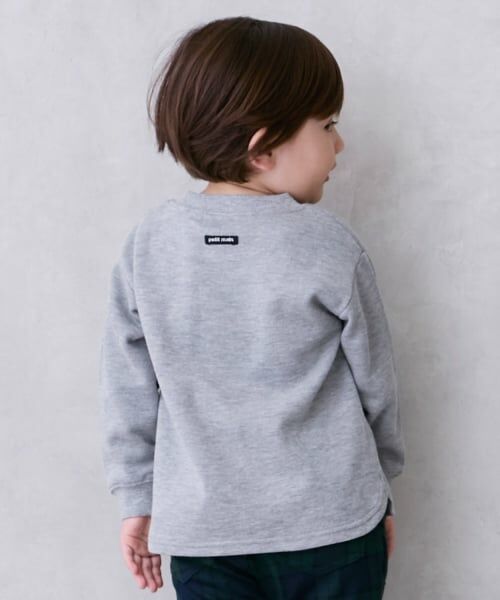 petit main / プティマイン Tシャツ | 接結くまさがら長袖Tシャツ | 詳細1