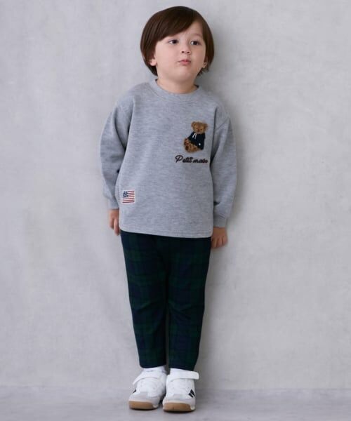 petit main / プティマイン Tシャツ | 接結くまさがら長袖Tシャツ | 詳細2