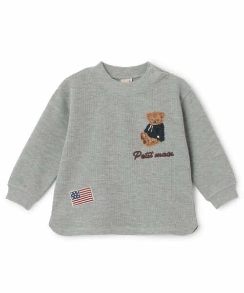 petit main / プティマイン Tシャツ | 接結くまさがら長袖Tシャツ | 詳細3