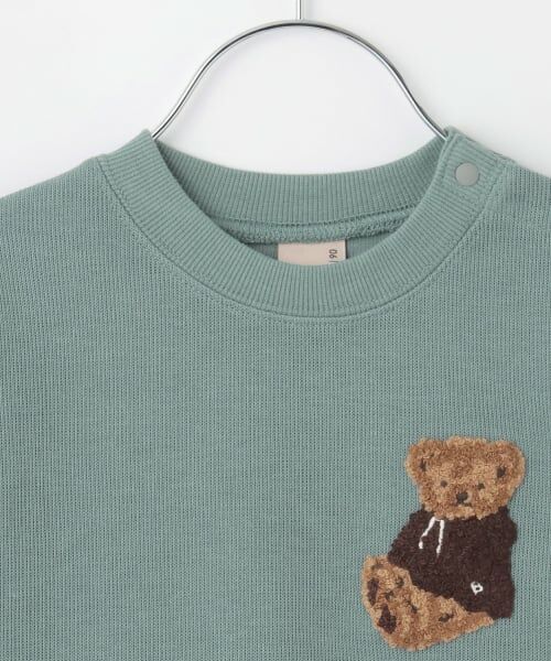 petit main / プティマイン Tシャツ | 接結くまさがら長袖Tシャツ | 詳細5