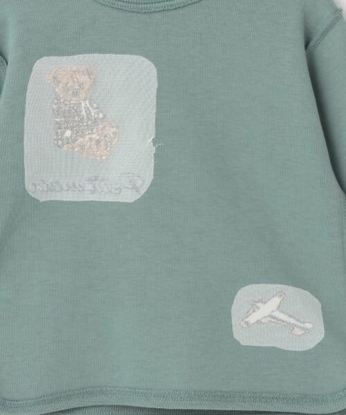 petit main / プティマイン Tシャツ | 接結くまさがら長袖Tシャツ | 詳細7
