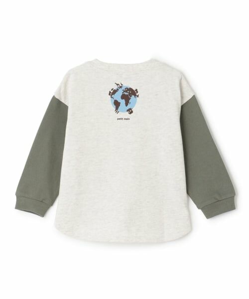 petit main / プティマイン Tシャツ | 動物刺しゅう長袖Tシャツ | 詳細4