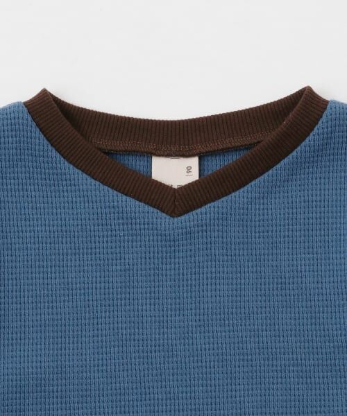 petit main / プティマイン Tシャツ | ベストレイヤード長袖Tシャツ | 詳細6