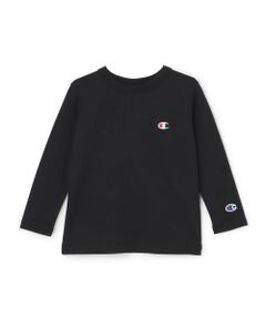 petit main / プティマイン Tシャツ | 【champion】ワンポイント長袖Tシャツ(サイズ:100～150)