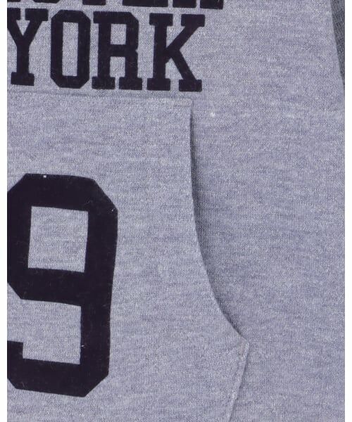 petit main / プティマイン スウェット | 【champion】ナンバリングポケットトレーナー(サイズ:100～150) | 詳細3