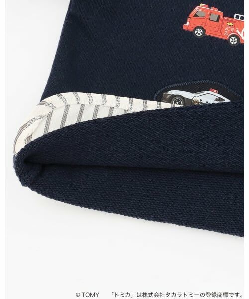 petit main / プティマイン スウェット | 【TOMICA】裾チェックトレーナー | 詳細13