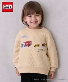 petit main / プティマイン スウェット | 【TOMICA】キルティングトレーナー