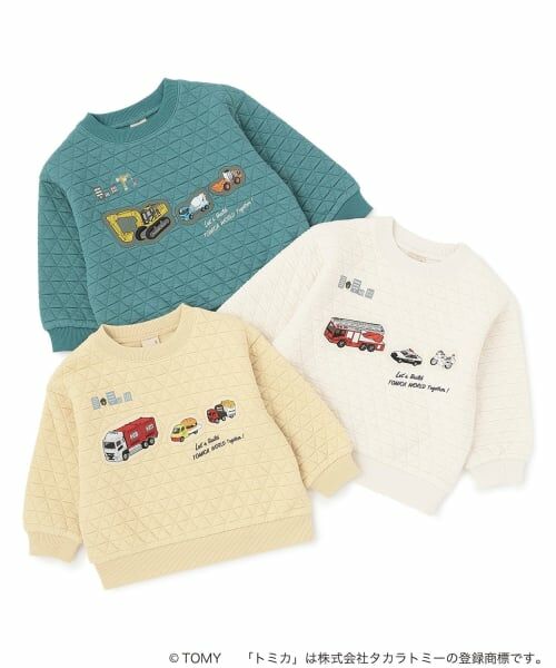 petit main / プティマイン スウェット | 【TOMICA】キルティングトレーナー | 詳細14