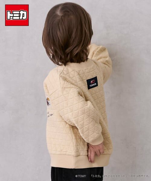petit main / プティマイン スウェット | 【TOMICA】キルティングトレーナー | 詳細2