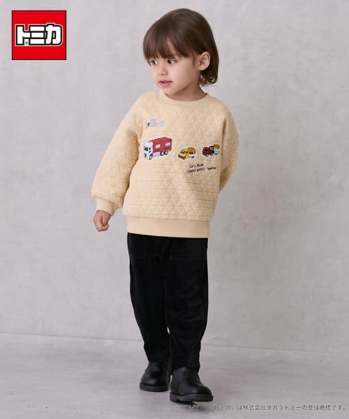 petit main / プティマイン スウェット | 【TOMICA】キルティングトレーナー | 詳細3