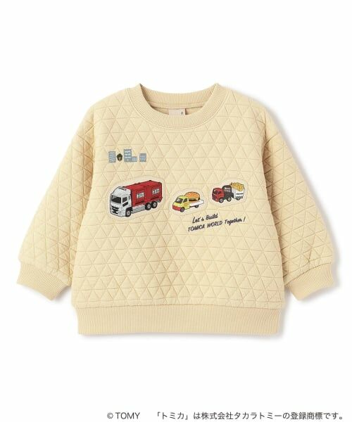 petit main / プティマイン スウェット | 【TOMICA】キルティングトレーナー | 詳細5