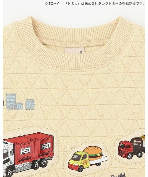 petit main / プティマイン スウェット | 【TOMICA】キルティングトレーナー | 詳細7