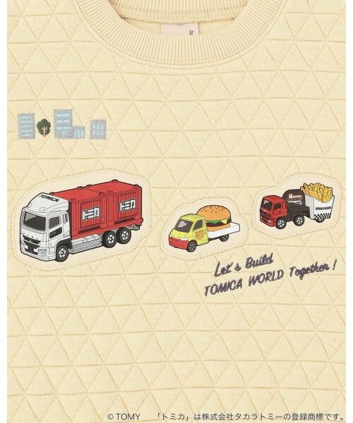 petit main / プティマイン スウェット | 【TOMICA】キルティングトレーナー | 詳細8