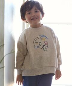 〈フワのびっと〉刺しゅうアソートトレーナー