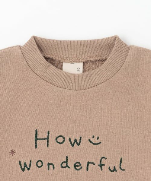 petit main / プティマイン スウェット | 〈フワのびっと〉刺しゅうアソートトレーナー | 詳細10