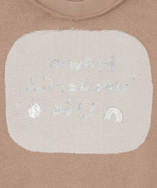 petit main / プティマイン スウェット | 〈フワのびっと〉刺しゅうアソートトレーナー | 詳細12