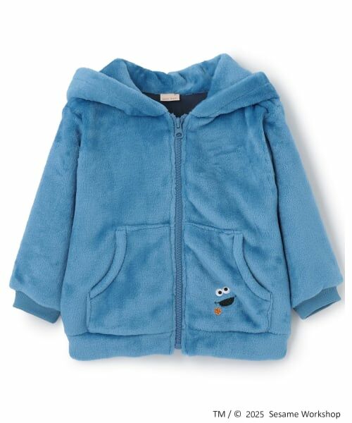 petit main / プティマイン パーカー | 【SESAME STREET】もこもこパーカー | 詳細10