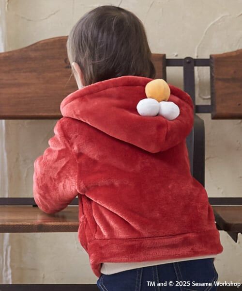 petit main / プティマイン パーカー | 【SESAME STREET】もこもこパーカー | 詳細6