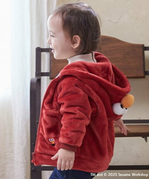 petit main / プティマイン パーカー | 【SESAME STREET】もこもこパーカー | 詳細7