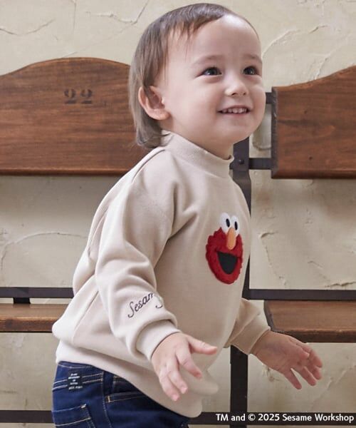 petit main / プティマイン スウェット | 【SESAME STREET】モチーフトレーナー | 詳細1