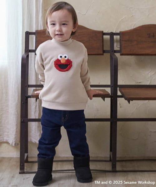 petit main / プティマイン スウェット | 【SESAME STREET】モチーフトレーナー | 詳細2