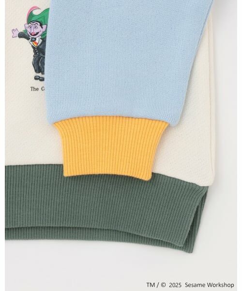 petit main / プティマイン スウェット | 【SESAME STREET】キャラいっぱいトレーナー | 詳細11