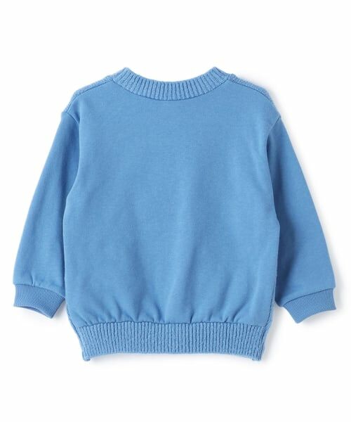 petit main / プティマイン ニット・セーター | ニット柄ドッキングトレーナー | 詳細5