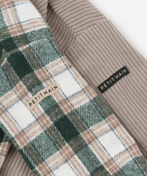 petit main / プティマイン シャツ・ブラウス | コーデュロイ/チェックアソートシャツ | 詳細10