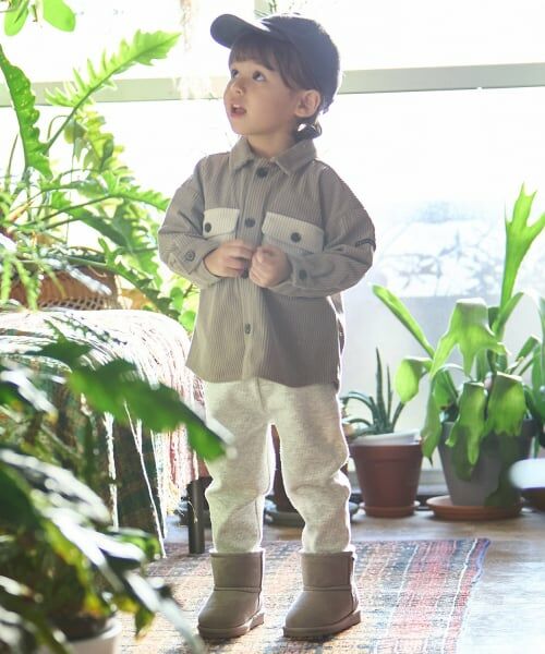 petit main / プティマイン シャツ・ブラウス | コーデュロイ/チェックアソートシャツ | 詳細4