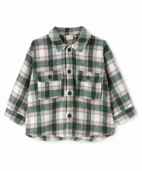 petit main / プティマイン シャツ・ブラウス | コーデュロイ/チェックアソートシャツ | 詳細5