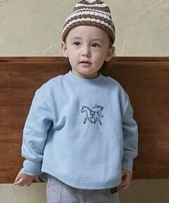 petit main / プティマイン スウェット | 【GOODPRICE】裏起毛ゆるシルエットトレーナー