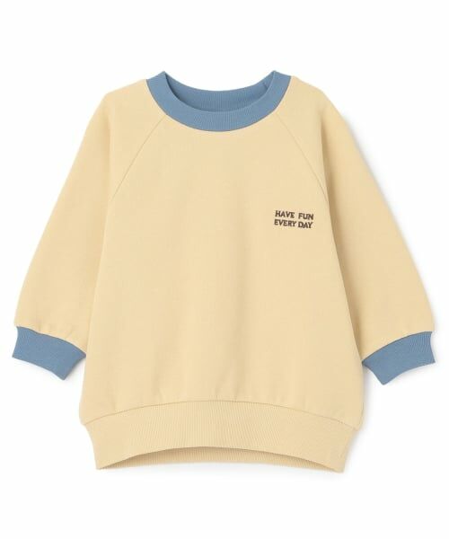 petit main / プティマイン スウェット | 【GOODPRICE】裏起毛衿配色トレーナー | 詳細12