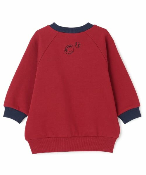 petit main / プティマイン スウェット | 【GOODPRICE】裏起毛衿配色トレーナー | 詳細15