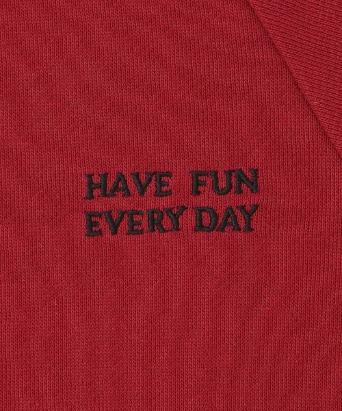 petit main / プティマイン スウェット | 【GOODPRICE】裏起毛衿配色トレーナー | 詳細17