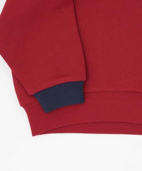 petit main / プティマイン スウェット | 【GOODPRICE】裏起毛衿配色トレーナー | 詳細19