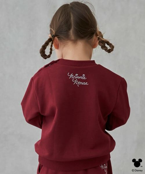 petit main / プティマイン スウェット | 【Disney】アップリケトレーナー | 詳細1