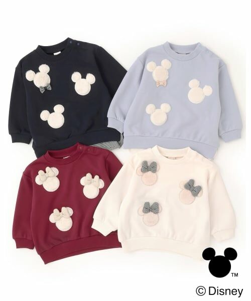 petit main / プティマイン スウェット | 【Disney】アップリケトレーナー | 詳細16