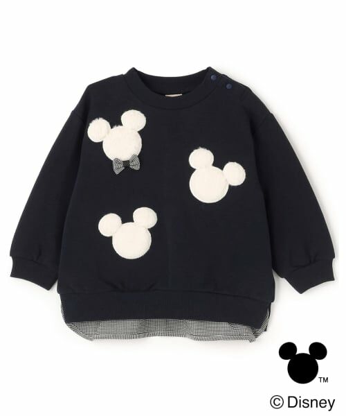 petit main / プティマイン スウェット | 【Disney】アップリケトレーナー | 詳細7