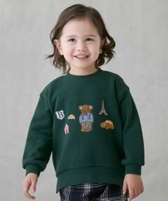 petit main / プティマイン スウェット | くまモチーフトレーナー