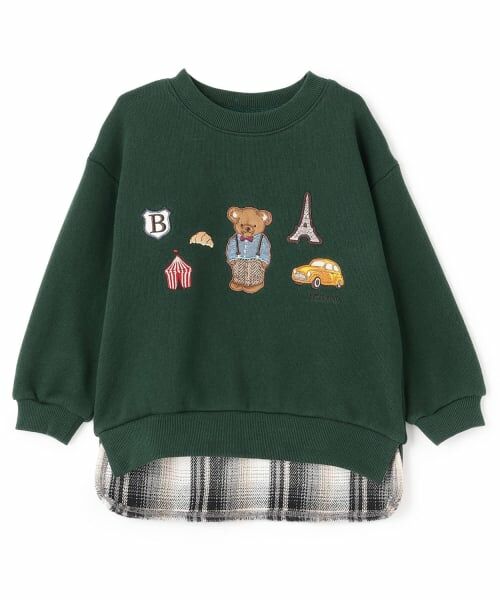 petit main / プティマイン スウェット | くまモチーフトレーナー | 詳細11