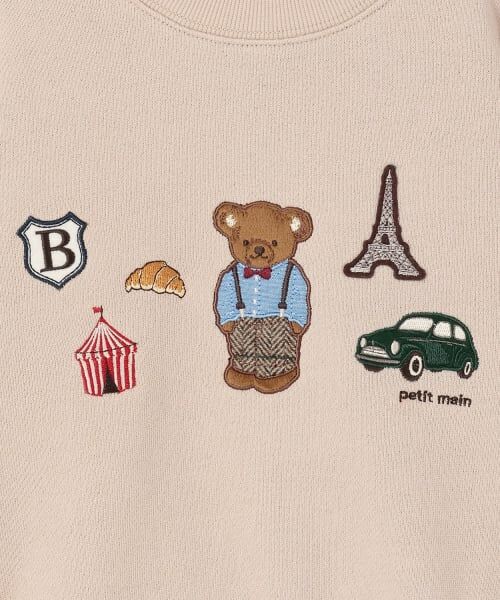 petit main / プティマイン スウェット | くまモチーフトレーナー | 詳細16