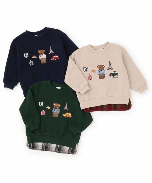 petit main / プティマイン スウェット | くまモチーフトレーナー | 詳細22