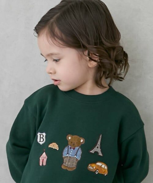 petit main / プティマイン スウェット | くまモチーフトレーナー | 詳細6