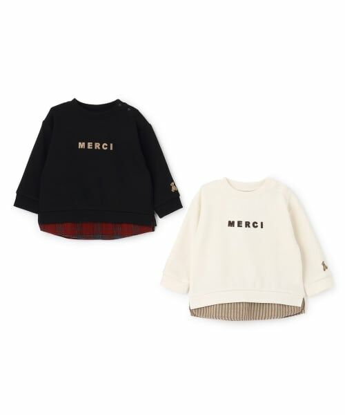 petit main / プティマイン スウェット | 【リンク】ちびロゴアップリケトレーナー | 詳細12